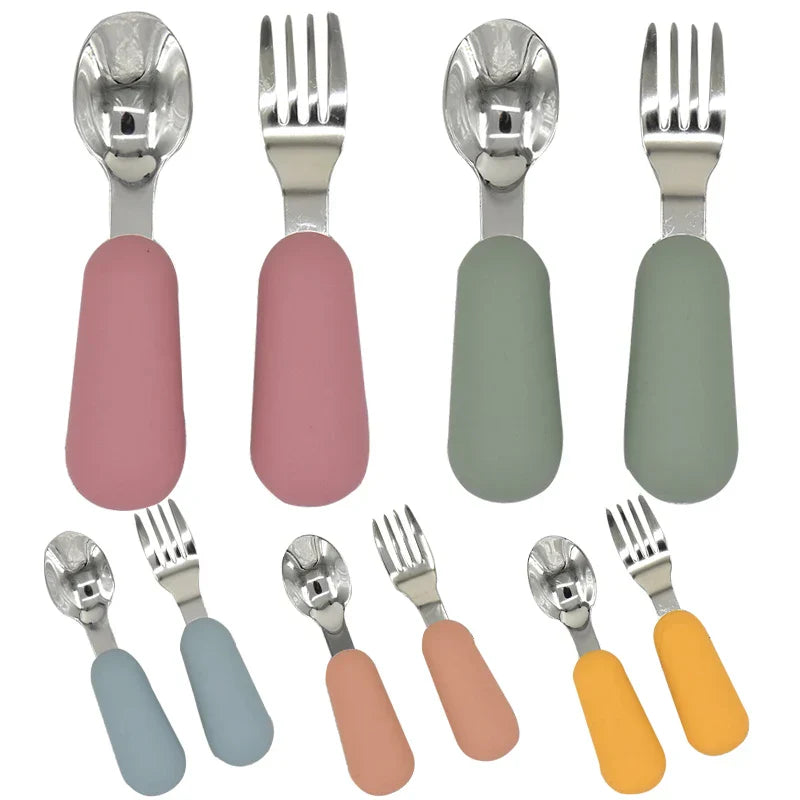 2022 New Baby Gadgets Tableware Set Children Utensil