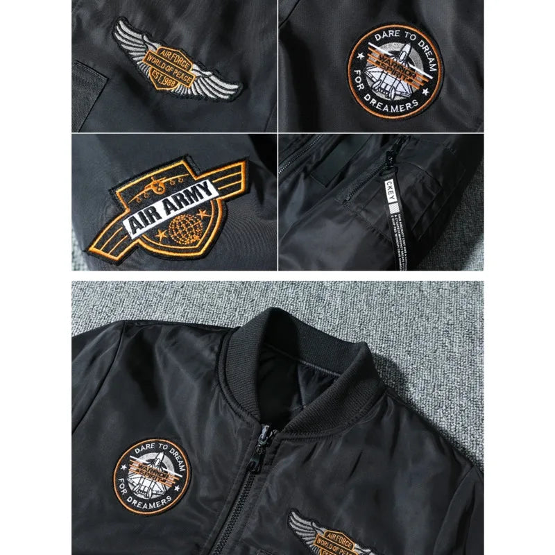 2022 Winter Man jackets new bomber coat racing