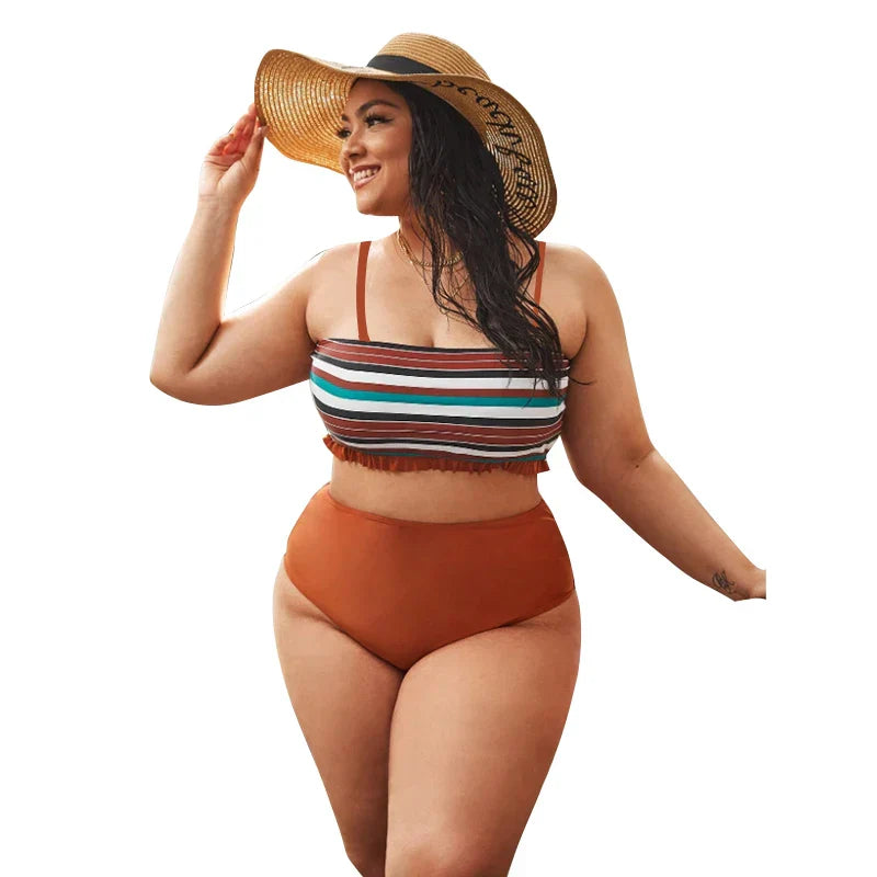 2022 Women Push Up Bikinis Set Swimwear Plus