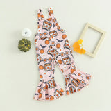 2023-06-16 Lioraitiin 0-4Years Baby Girl Halloween Jumpsuit Overalls