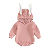 2023-12-05 Lioraitiin 0-18M Infant Baby Easter Hood Jumpsuit