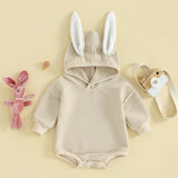 2023-12-05 Lioraitiin 0-18M Infant Baby Easter Hood Jumpsuit