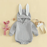 2023-12-05 Lioraitiin 0-18M Infant Baby Easter Hood Jumpsuit