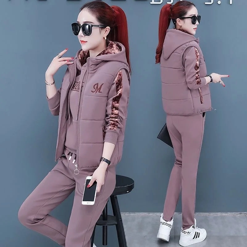 2023 Autumn Winter New Women's Casual Sweat Suit