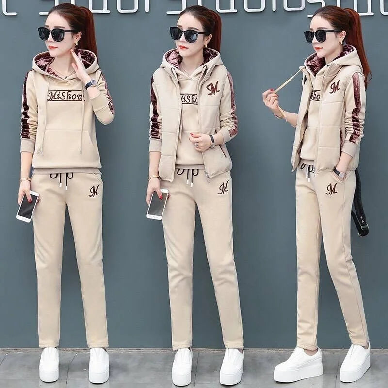 2023 Autumn Winter New Women's Casual Sweat Suit