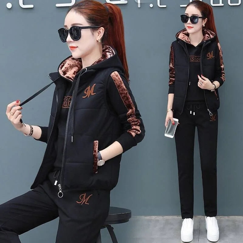 2023 Autumn Winter New Women's Casual Sweat Suit