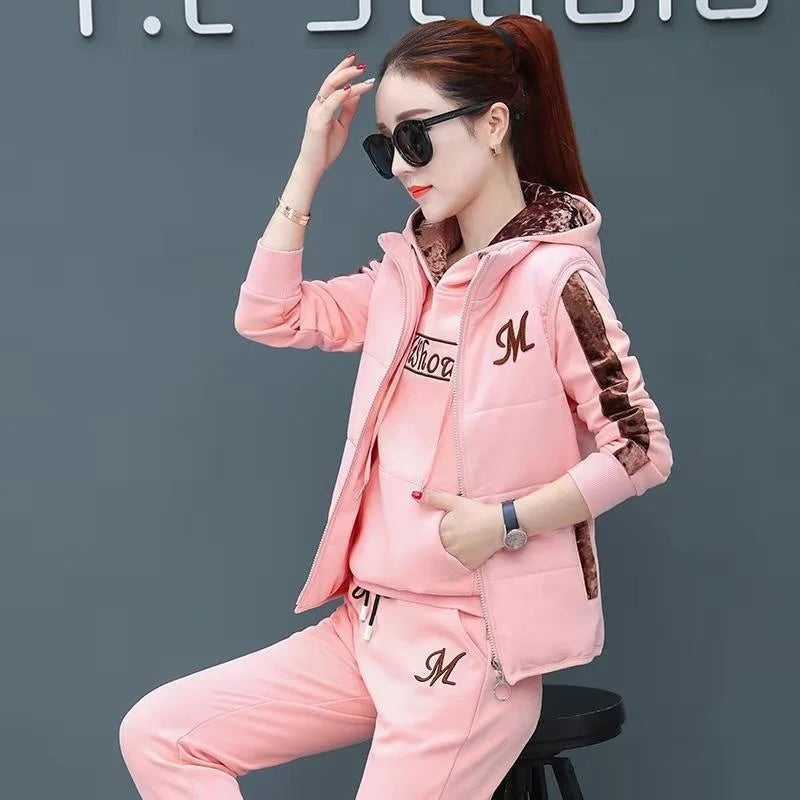 2023 Autumn Winter New Women's Casual Sweat Suit