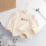 2023 Baby Girl Fashion Love Knitted Sweaters Cardigan