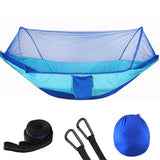 2023 Camping Hammock with Mosquito Net Pop-Up Light