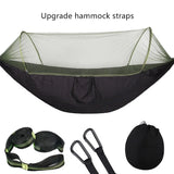 2023 Camping Hammock with Mosquito Net Pop-Up Light