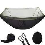 2023 Camping Hammock with Mosquito Net Pop-Up Light