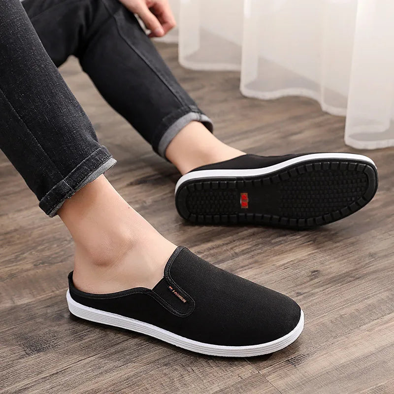 2023 Men's Cloth Shoes – Soft Sole with Chinese Embroidery