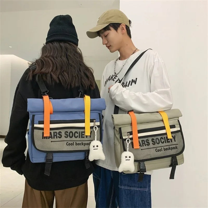 2023 Vintage High-Capacity Backpack – Multifunctional School Bag