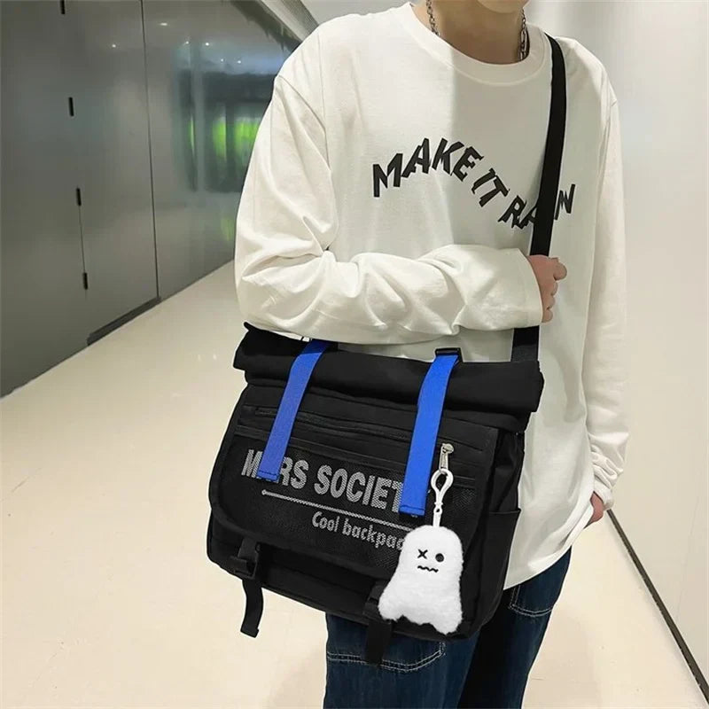 2023 Vintage High-Capacity Backpack – Multifunctional School Bag