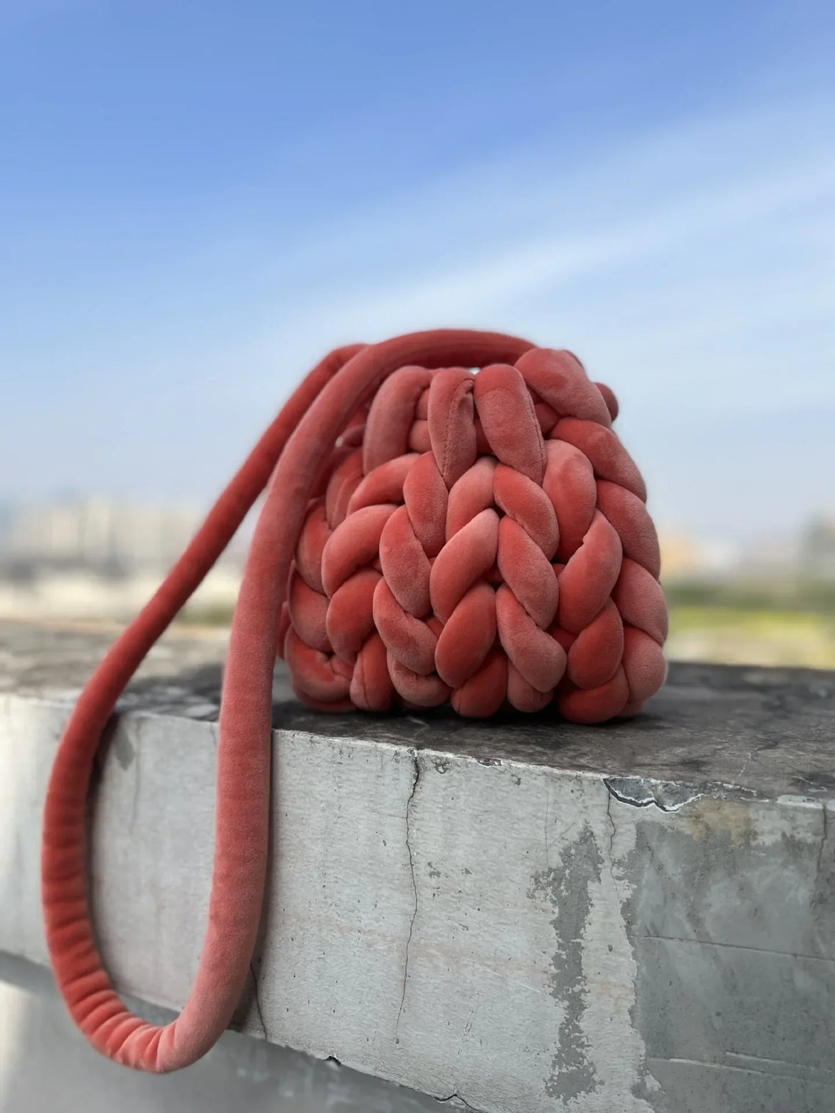 2023 Fashion Knitted Shoulder Bags for Women Crossbody