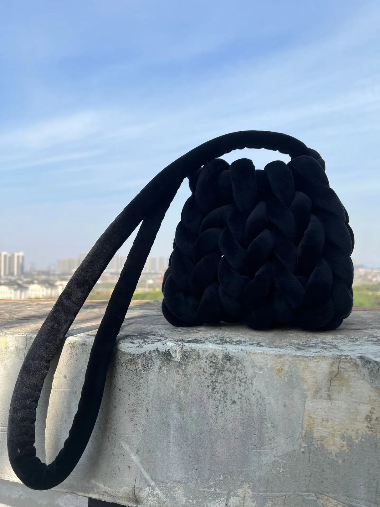 2023 Fashion Knitted Shoulder Bags for Women Crossbody