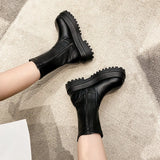 2023 Fashion Platform Women Combat Winter Heels Quality