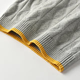 2023 Ins New Fashion Boys Sweater Vest Children