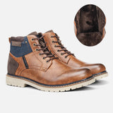 2023 Men's Winter Shoes Warm Comfortable NonSlip Leather