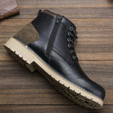 2023 Men's Winter Shoes Warm Comfortable NonSlip Leather