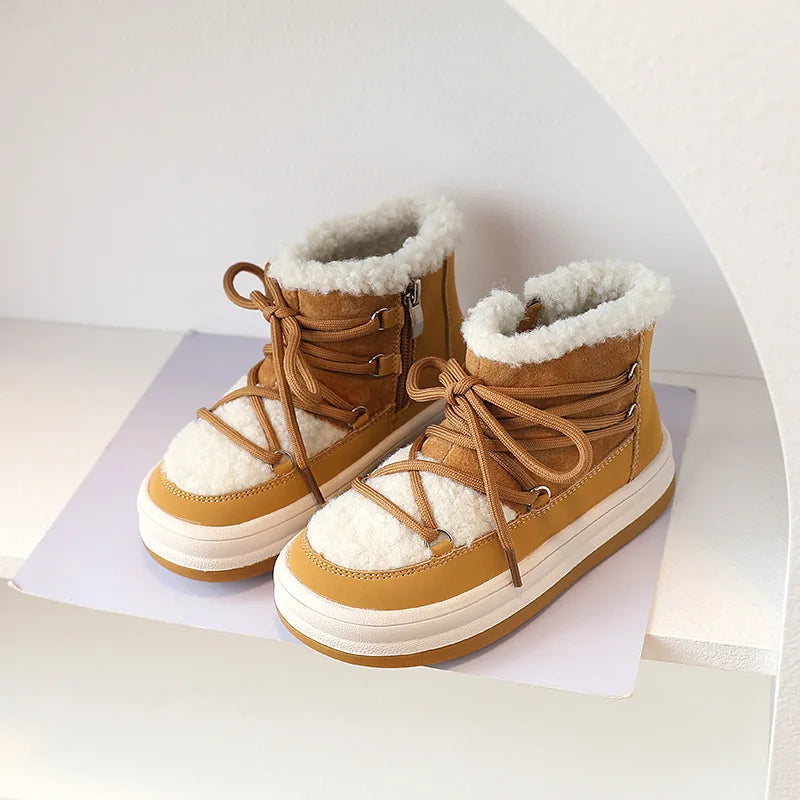 2023 New Autumn/Winter Children Boots For Boys Warm