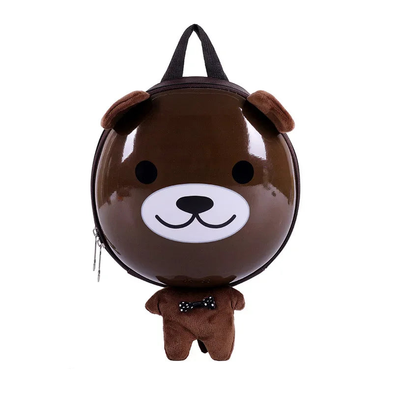 2023 New Cartoon Cute Kids Backpack Eggshell Bag