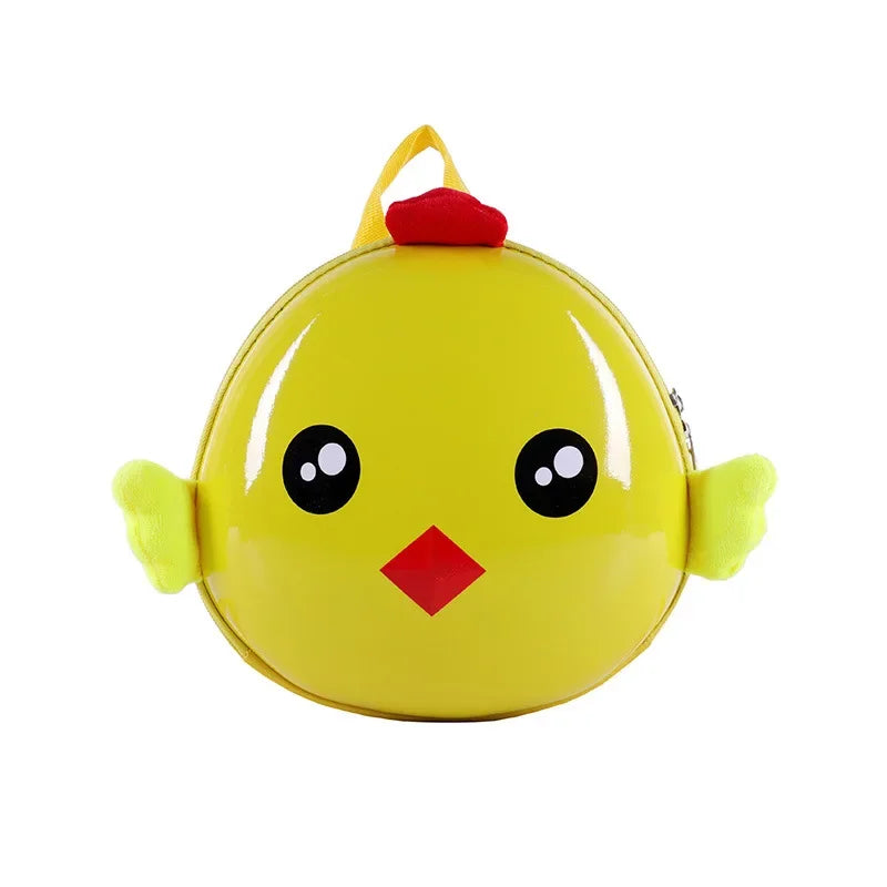 2023 New Cartoon Cute Kids Backpack Eggshell Bag