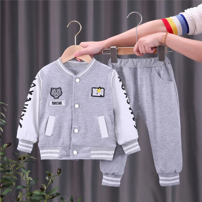 2023 New Kids Baseball Clothing Sets Boys Girls