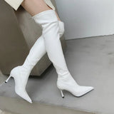 2023 Ladies Over Knee Leather Boots