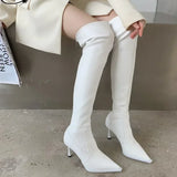 2023 Over The Knee Leather Boots for Women