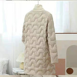 2023 New Mid-Length Puffer Coats Women's Round Neck