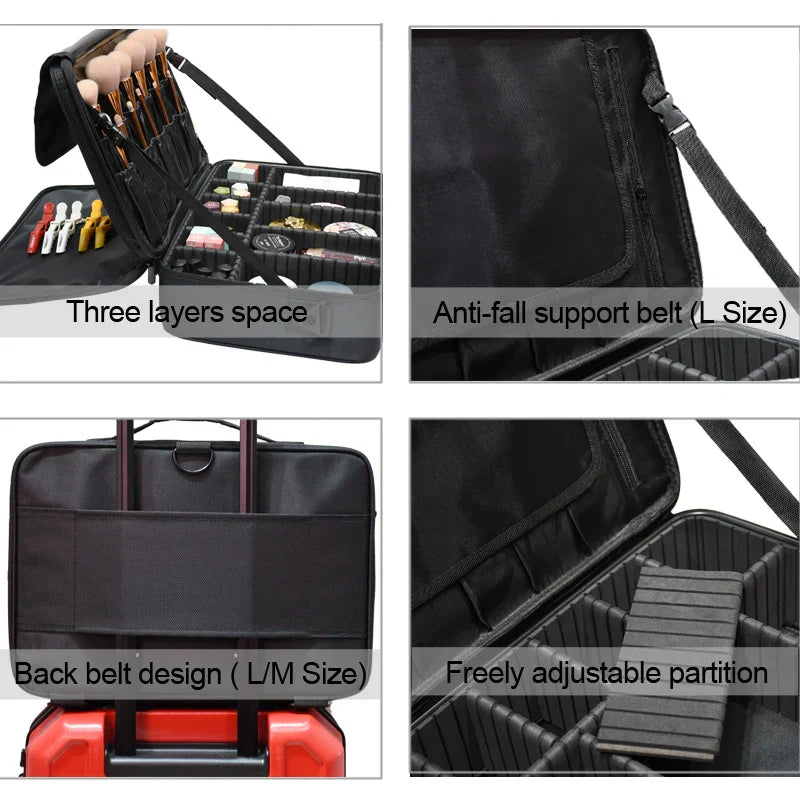 2023 Waterproof Large Capacity Cosmetic Bag