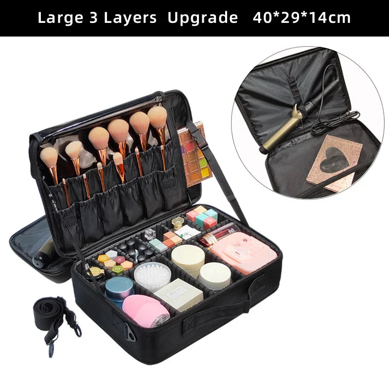 2023 Waterproof Large Capacity Cosmetic Bag