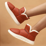 2023 New Waterproof Snow Boots Women Winter Warm