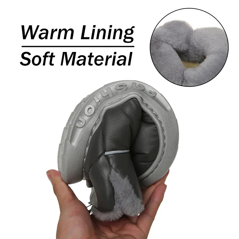 2023 New Waterproof Snow Boots Women Winter Warm