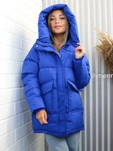 2023 New Winter Women Mid-long Parkas Jackets Casual