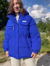 2023 New Winter Women Oversized Parkas Jackets Casual