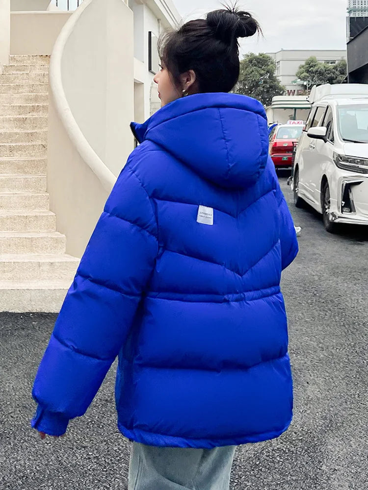 2023 New Winter Women Oversized Parkas Jackets Casual