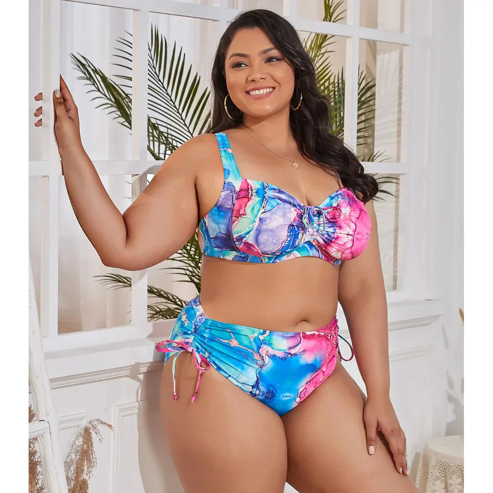 2023 Push Up Bikinis Set Women Swimwear Plus