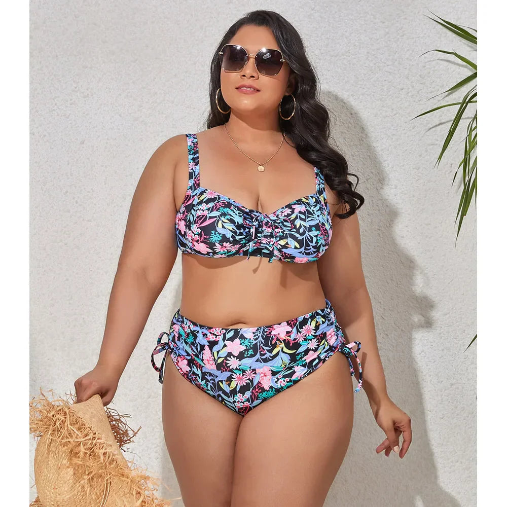 2023 Push Up Bikinis Set Women Swimwear Plus