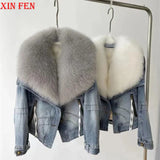 2023 Winter Women New Luxury Natural True Fox