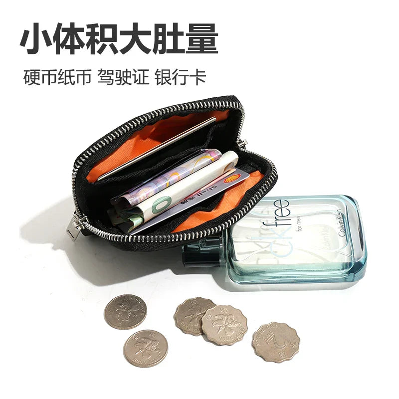 2023 Men's Zipper Wallet Card Holder