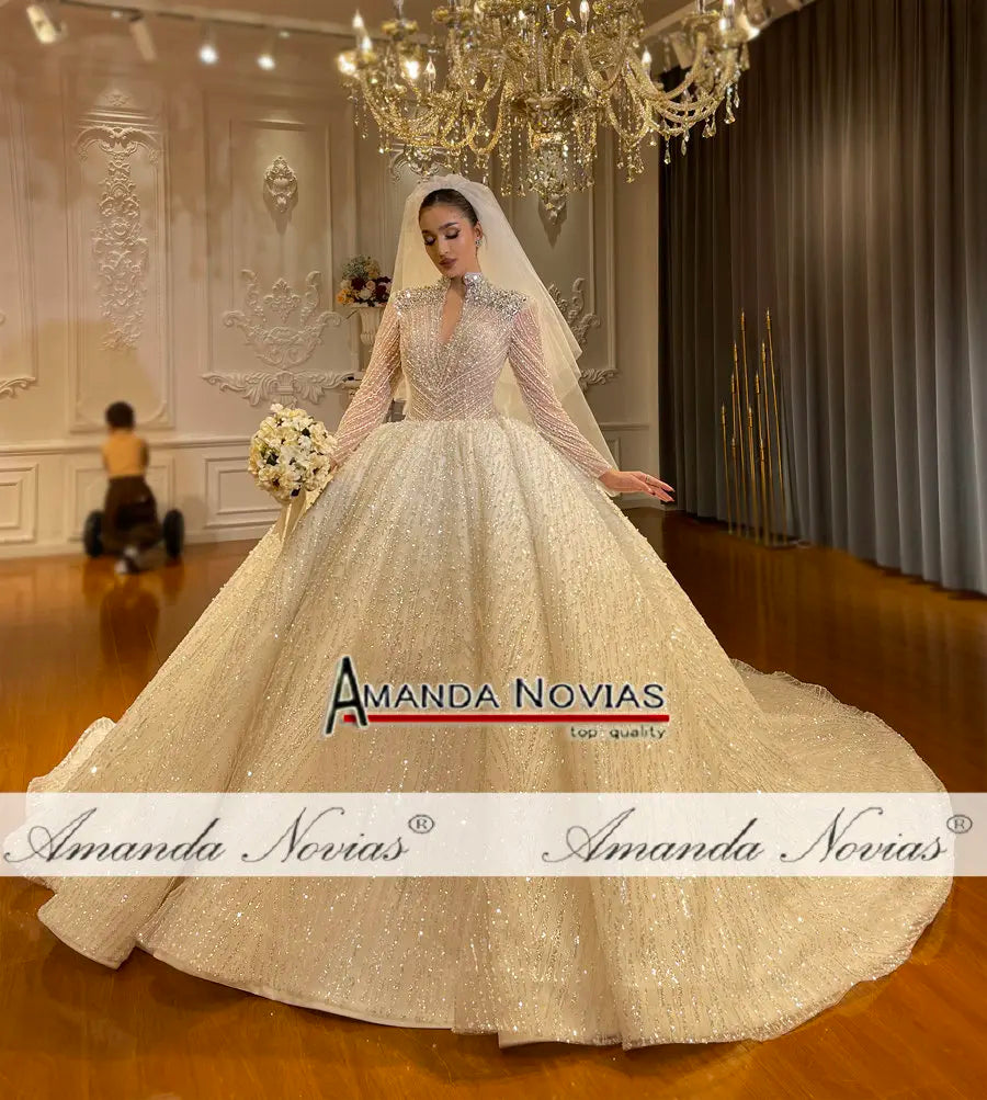 2024 Amanda Novias Original Design Luxury Wedding Dress