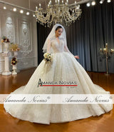 2024 Amanda Novias Original Design Luxury Wedding Dress