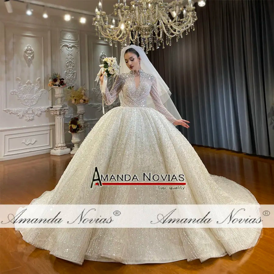 2024 Amanda Novias Original Design Luxury Wedding Dress