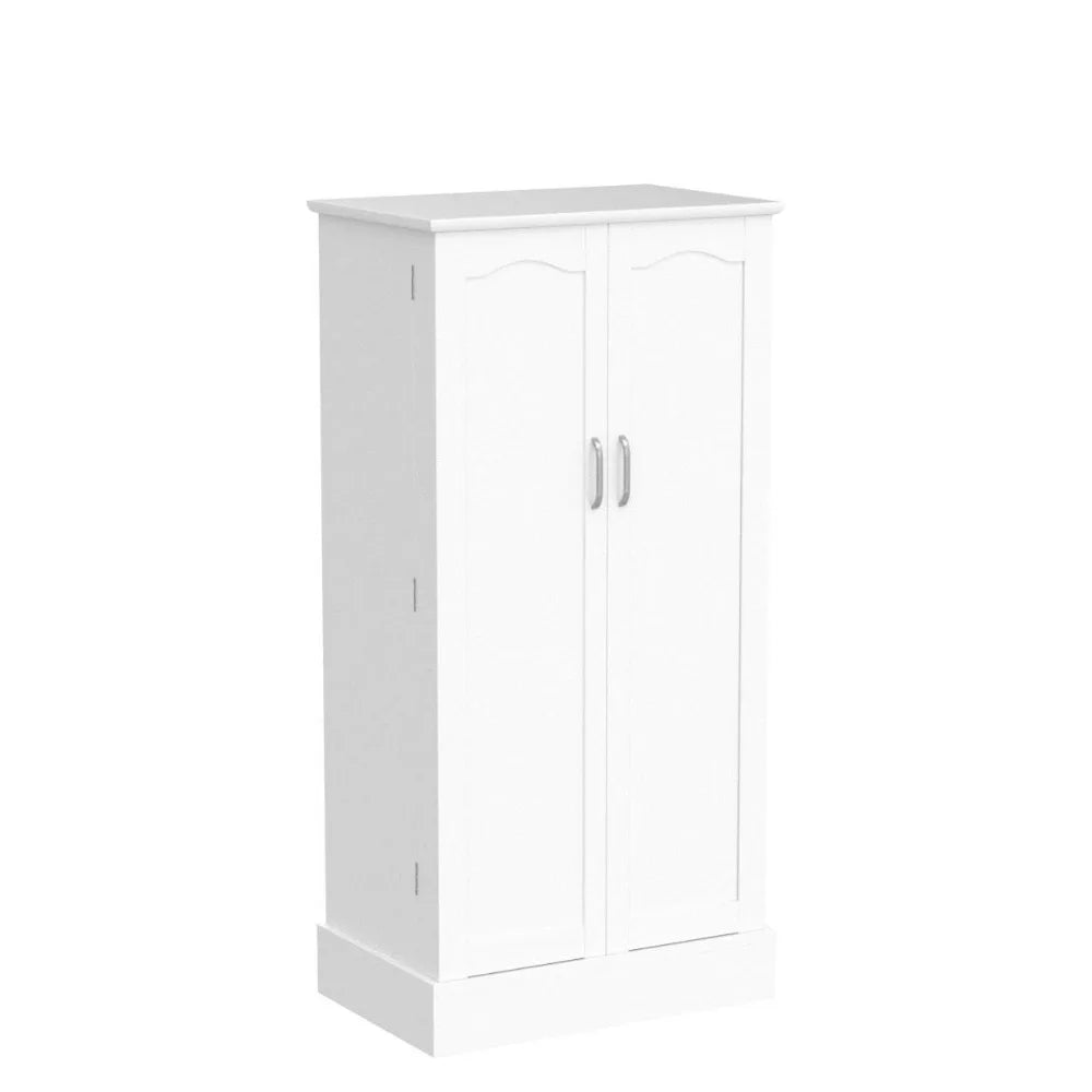 2024 47" White Kitchen Pantry Cabinet