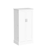 2024 47" White Kitchen Pantry Cabinet