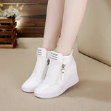 2024 Women's High Top Hidden Heel Sneakers