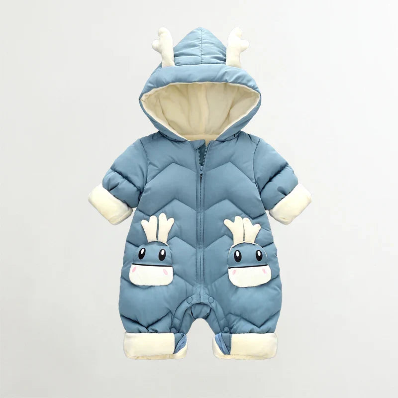 2024 New born Baby Girl clothes Winter Snowsuit