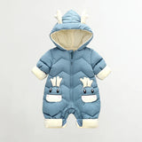 2024 New born Baby Girl clothes Winter Snowsuit